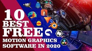 10 Best FREE Motion Graphics Software in 2020