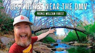 The AWESOME Bridge That Is Totally Worth The Hike | Prince William Forest Park Hiking Trail