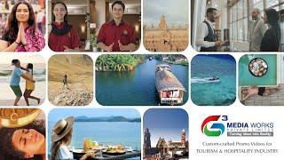 Stunning Videos for Tourism and Hospitality Industry | Pan India Video Production | G3 Media Works |