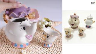 Beauty And The Beast Teapot Cup set