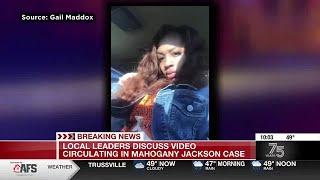 Local leaders discuss video circulating in Mahogany Jackson case