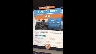 How To Find Remote Writing Jobs! | Virtual Vocations