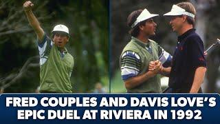 Fred Couples vs. Davis Love III | EPIC playoff at Genesis Invitational