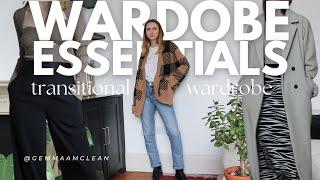 5 VERSATILE PIECES FOR YOUR TRANSITIONAL WARDROBE #capsulewardrobe #wardrobeessentials