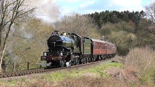 4079 Pendennis Castle on the Severn Valley Railway, April 2023