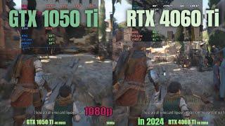 GTX 1050 Ti to RTX 4060 Ti