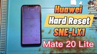 Huawei Mate 20 lite Hard reset SNE-LX1. Unlock pin, pattern, password lock. Huawei sne-lx1