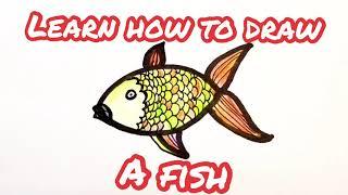 Learn to Draw a Fish with Me!