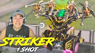 This Build Has Been RUINING Me... Striker Ue Ao Ming 1 Shots Full Indra Titans | War Robots