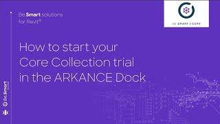 Activate Core Collection in ARKANCE Dock