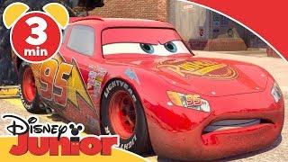 Bilar: Under motorhuven med Blixten McQueen | - Disney Junior Sverige