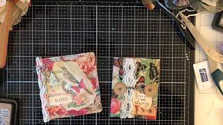 Craft with Me - Playing with Napkins from Happy Mail - Fold Out Booklet