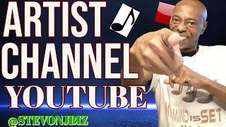 BENEFITS of an OFFICIAL Artist Channel on YouTube