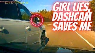 Girl lies, dashcam saves me -  Driving Fails & Lessons Learned! #1276