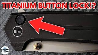 A NEW TITANIUM BUTTON LOCK!? - WE Culex Unboxing