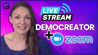 How to Live Stream to ZOOM with Wondershare DemoCreator