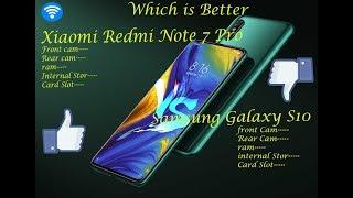 Xiaomi Redmi Note 7 Pro vs Samsung Galaxy S10