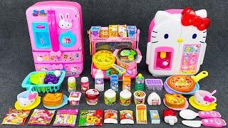 84 Minutes Satisfying with Unboxing Cute Pink Ice Cream, Hello Kitty Smart Refrigerator, Review Toys