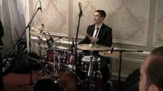 EvanAl Orchestra's New Amazing Drummer Yaakov Friedman Doing Some Awesome Solos At Akiva Salkowitz's Wedding