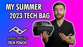 Peak Design Tech Pouch - Review of My Summer Travel Tech