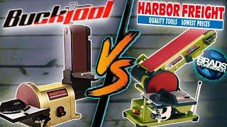 BEST Benchtop Belt Sander || Bucktool vs Harbor Freight (Part 1)