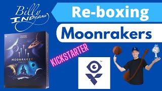 Moonrakers: Titan Edition Board Game Re-boxing - Storage Solution for the Kickstarter Version