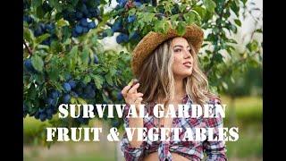 Survival garden tips