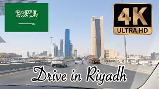 【4K Drive in Saudi Arabia】Driving in  Riyadh, the Capital Cityサウジアラビアの首都リヤドのドライブ