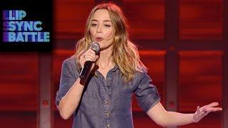 Emily Blunt's No Diggity vs. Anne Hathaway's Love | Lip Sync Battle