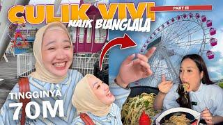 [PART 3] CULIK VIVI MAKAN SPAGHETTI DI KETINGGIAN 70 METER!! 