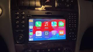 CarPlay on a Mercedes Comand NTG 2.5