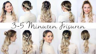 3 MINUTEN FRISUREN - unkompliziert und schnell! 10 Frisuren für den Alltag - TheBeauty2go