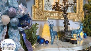 Christmas Lights, Garlands, & Trees! Chateau Decorating for the Holidays