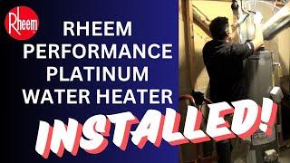 Rheem Performance Platinum Water Heater - Installed!