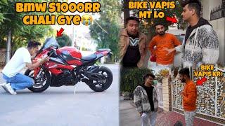 Jannu stuntz got emotionalS1000RR sell kr de @Motovloggerjannustunts Preparation for Ladakh Ride