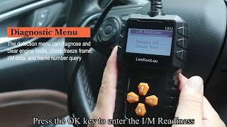LeeKooLuu LK11 OBD2 Scanner Car Scan Diagnostic Tool Reset Clear Check Engine Code Reader