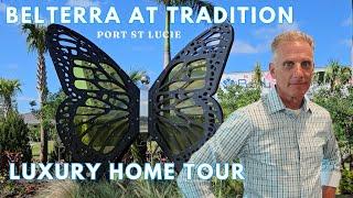 Tour Of The Community of Belterra And The Luxury Model Homes In Traditon Port St Lucie