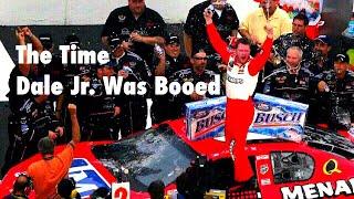 The Race That Dale Jr. Got Booed