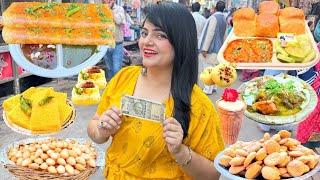 Rs 500 Street Food Challenge | Vrindavan Food Challenge