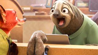 ZOOTOPIA Clip - Flash the Sloth Laughing (2016)