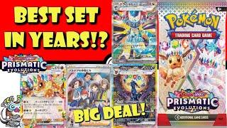 Will Prismatic Evolutions Be the Best Set in Years!? This Set is Looking HUGE! (Pokemon TCG News)