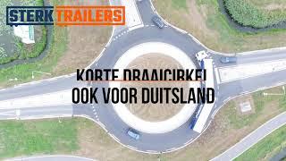 STERK Trailers - LZV korte draaicirkel | aflevering Huisman | DSV