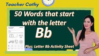 50 Words That Start with the Letter Bb