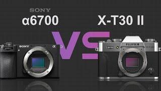 Sony alpha a6700 vs Fujifilm X-T30 II