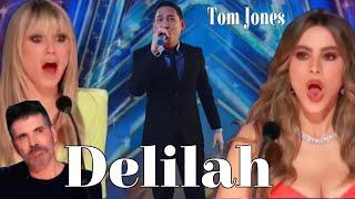 Tom Jones is back | Simon can't believe this voice | America’s Got Talent 2024