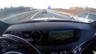 Let's Drive: Mercedes-Benz S 350 BlueTEC (W222) @ Fast Drive // 40 km German Autobahn