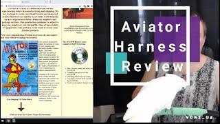 Honest Aviator Harness Review - How to Wear Demo - Umbrella Cockatoo