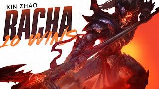 RACHA DE 10 VICTORIAS - XIN ZHAO 5.500 DE VIDA 420 DE AD CON ESTA BUILD | Navalha - Wild Rift