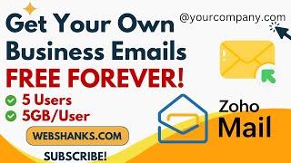 Get Your Own Custom Business Emails, FREE FOREVER with Zoho Mail