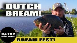 BREAM FISHING FESTIVAL IN HOLLAND - ANGLO DUTCH VOORNE CANAL